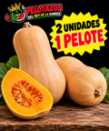 🎃 Calabaza Cacahuete Fresca – Pack de 2 Unidades | ¡1 PELOTE!