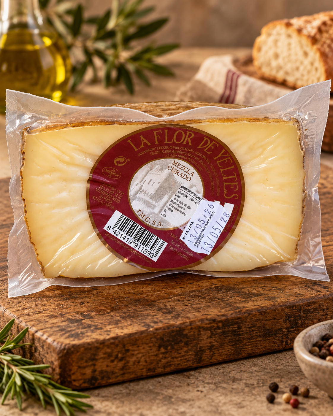 Queso Mezcla Curado 400gr aprox