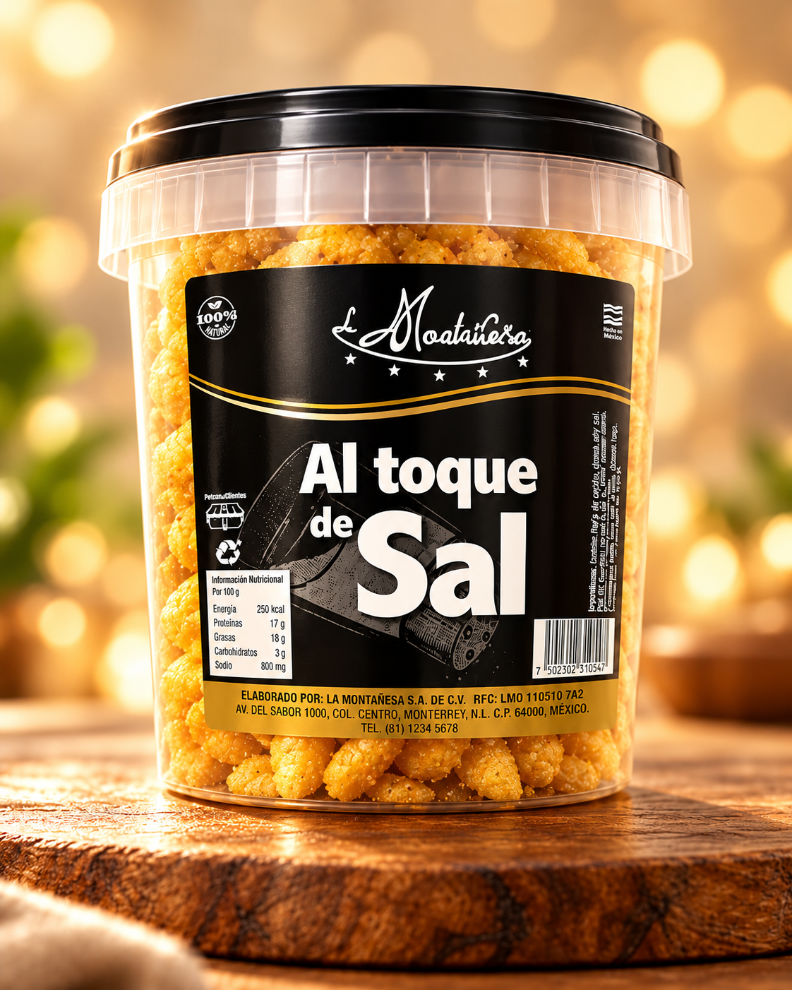 Caja de 12 Botes “Al Toque de Sal” – Formato Ahorro