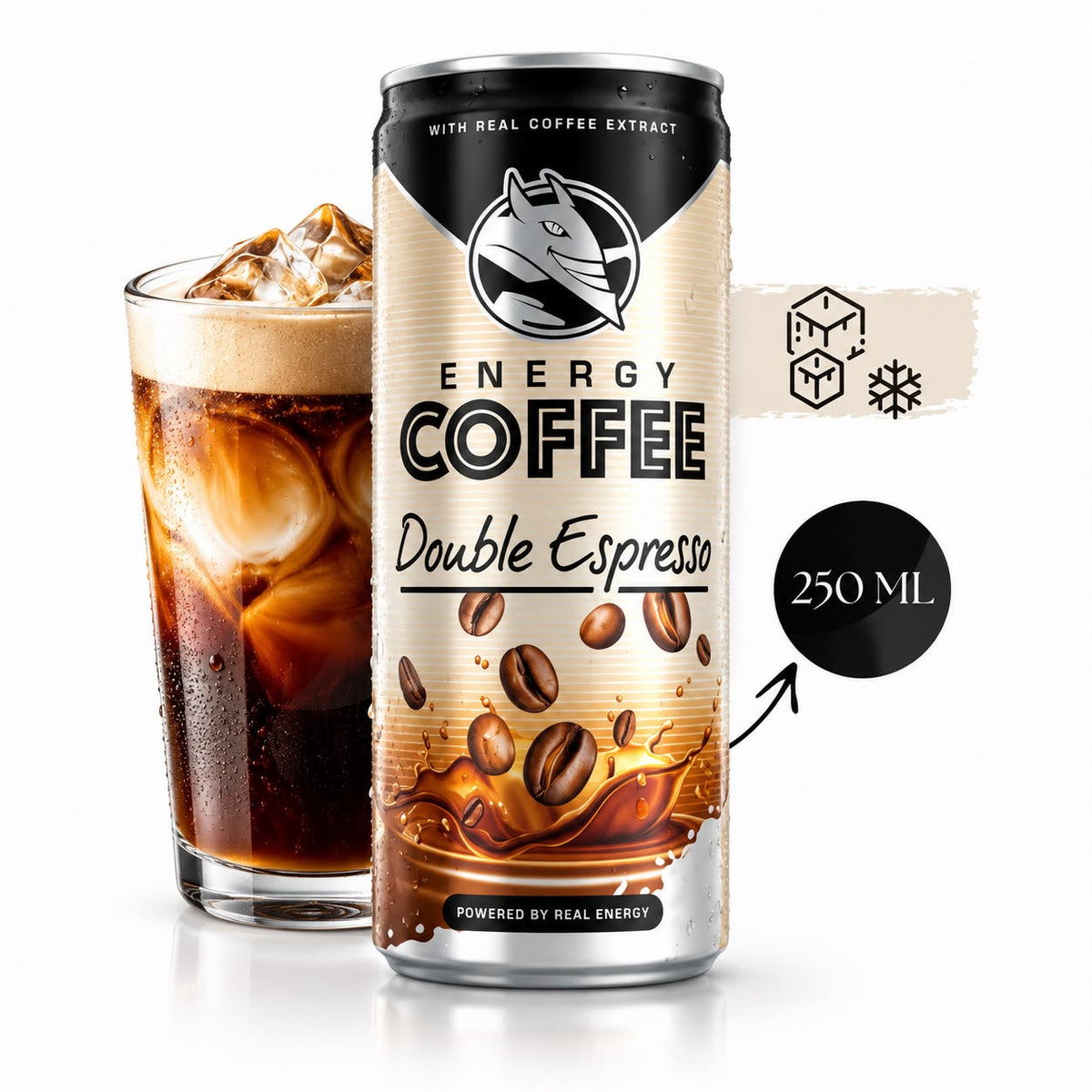 Energy Coffee Double Espresso Caja de 24 unidades