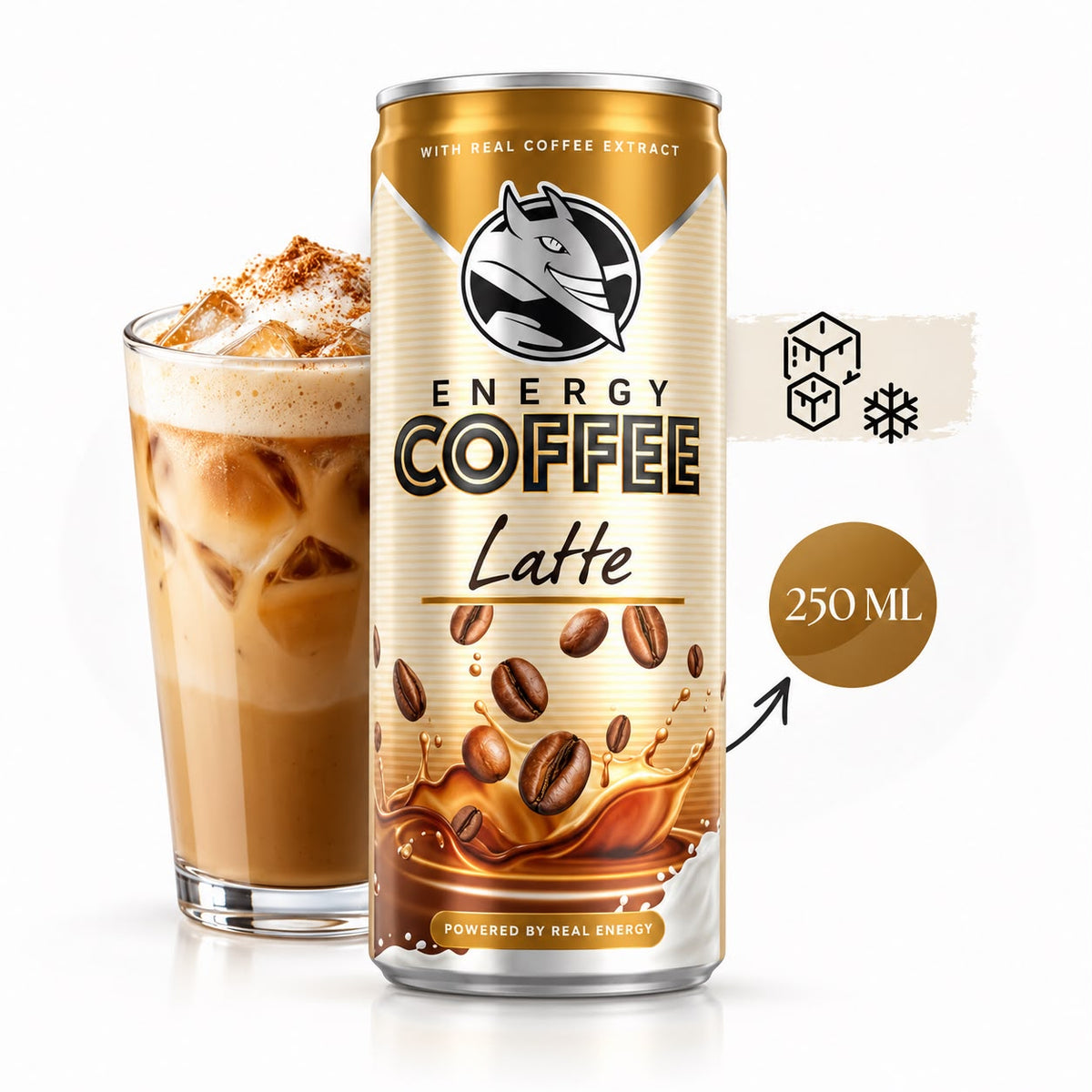 Energy Coffee Latte Caja de 24 unidades