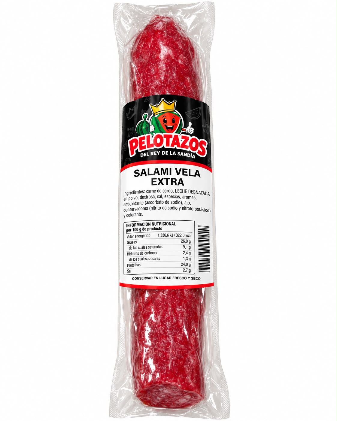 Salami Vela Extra – Pelotazos del Rey de la Sandía