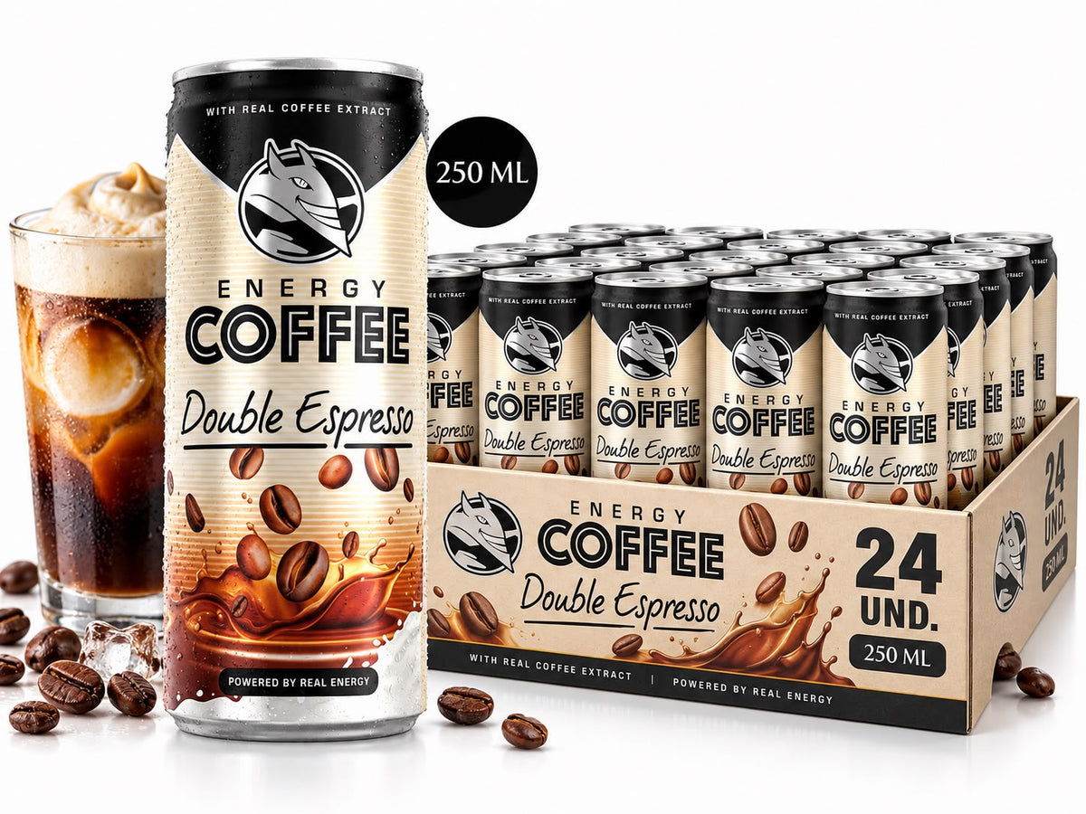 Energy Coffee Double Espresso Caja de 24 unidades